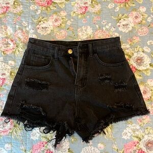 Black SHEIN shorts